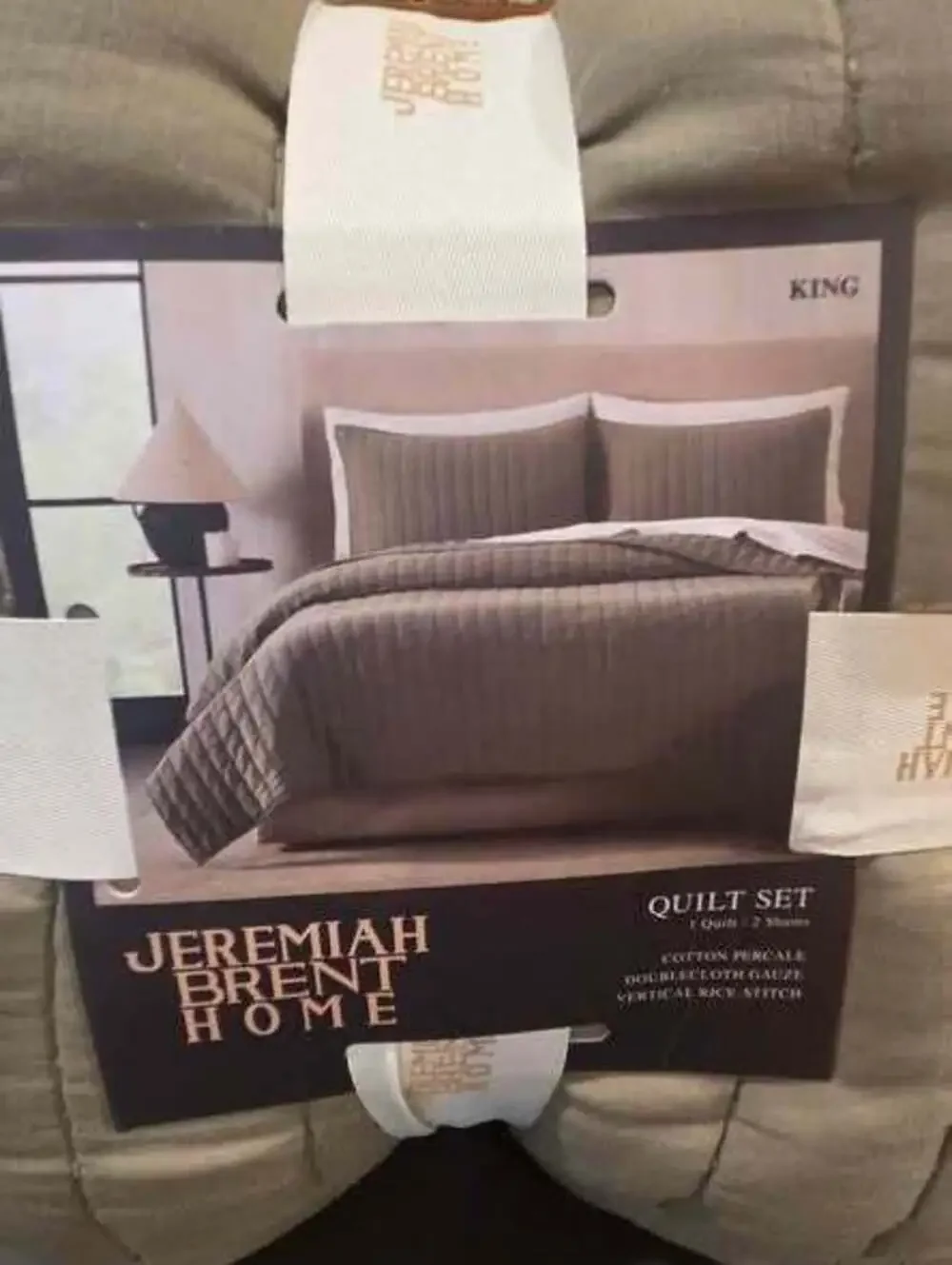Jeremiah Brent Home King Quilt Set